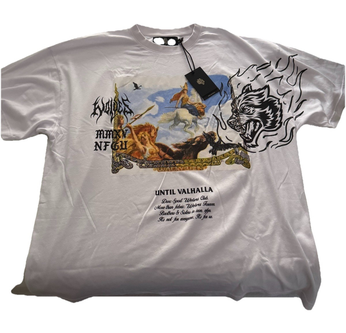 DARC SPORT UNTIL VALHALLA Premium Tee White Size XL NWT