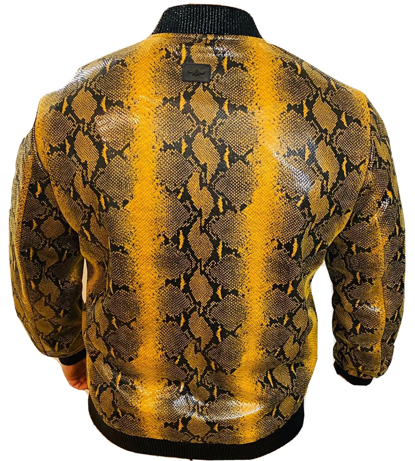 mens Snake Skin lightweight bomber jacket. All sizes are available