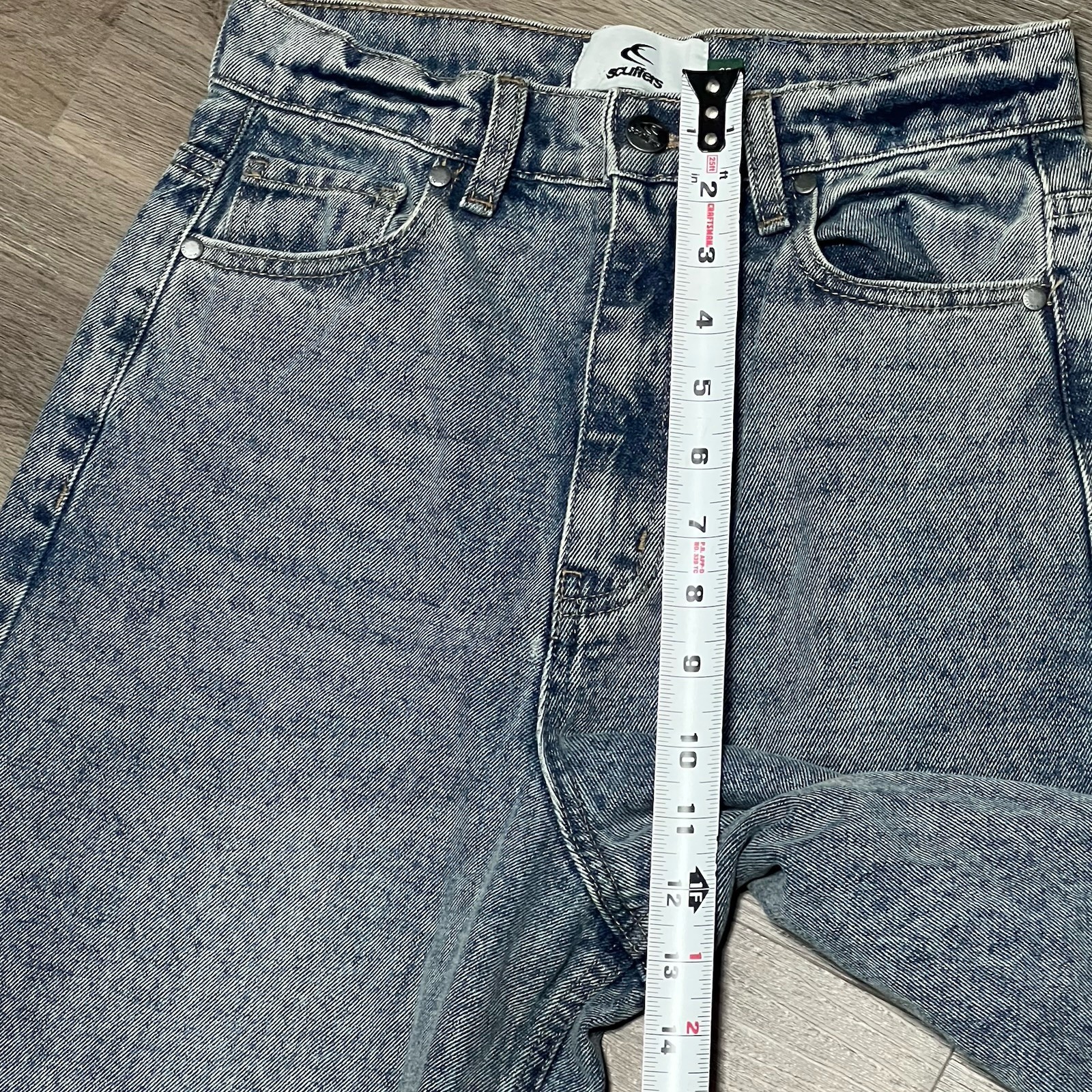 Scuffers Jumbo Blue Jeans Unisex EU 32 Oversize Baggy Streetwear Worldwide Star