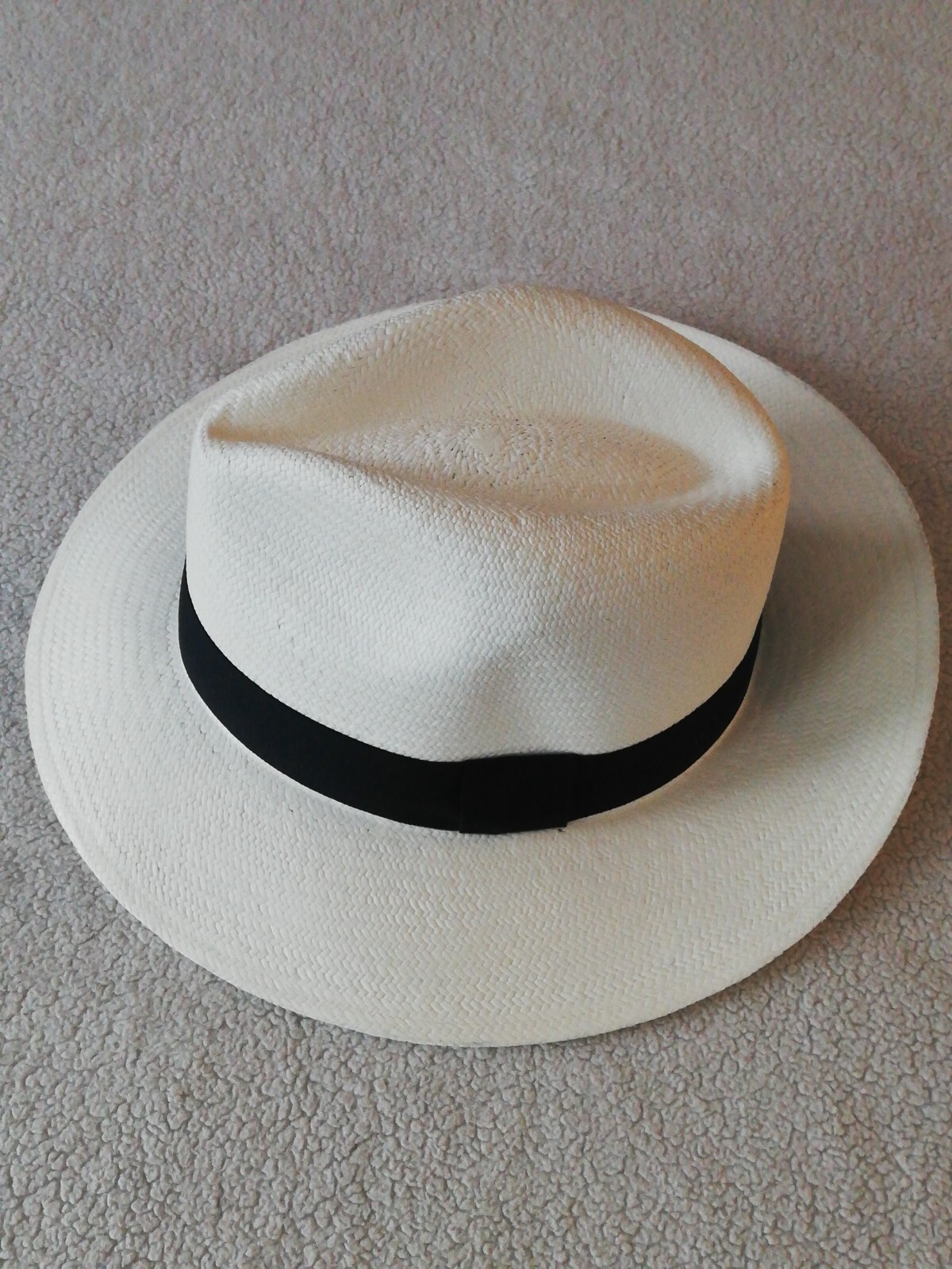 GENUINE ECUADOR HAT”PANAMA HAT” 100% TOQUILLA STRAW 56,58,60 $ 62cm Classic Fit