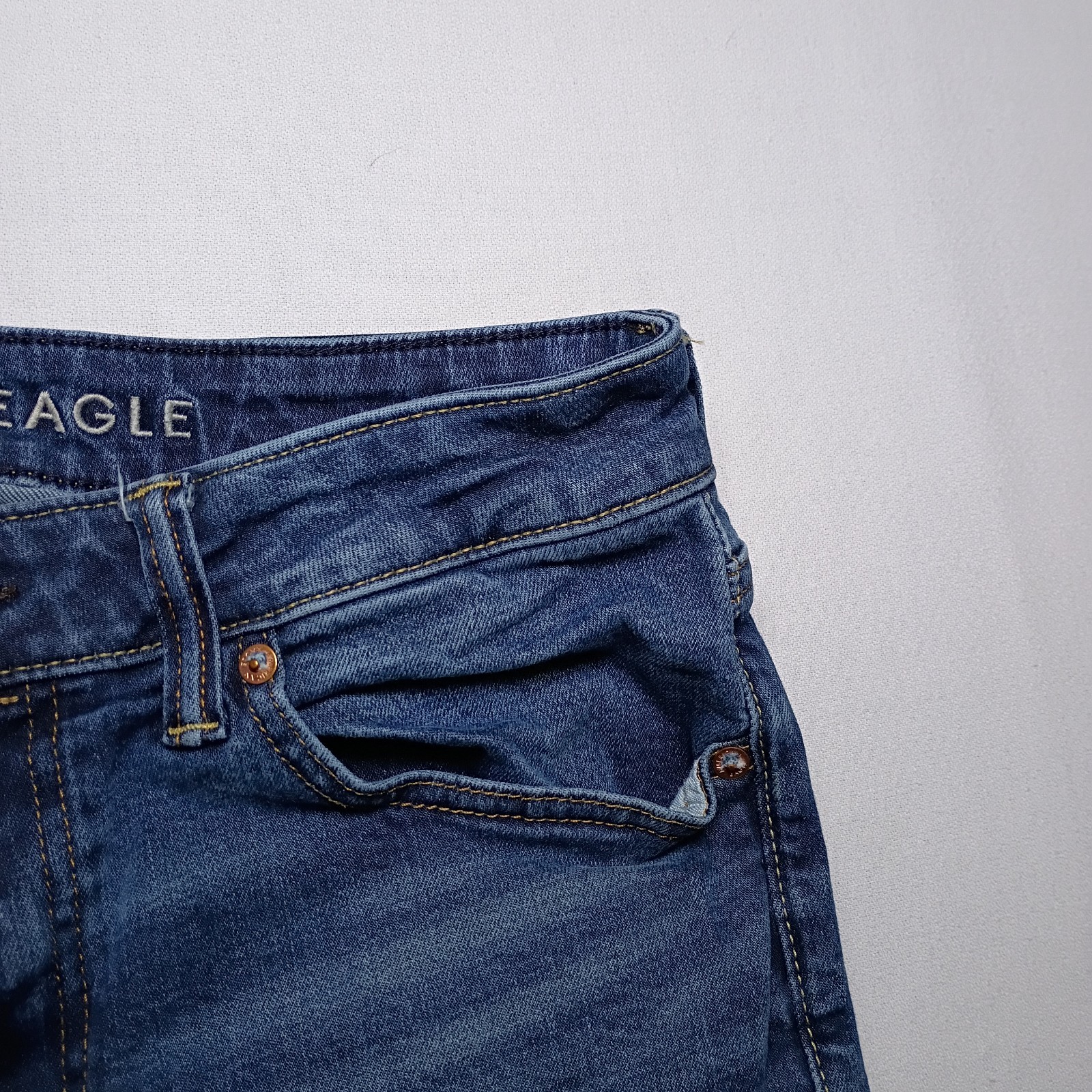 American Eagle AirFlex + Mens Athletic Fit Jeans 32X32 Dark Wash Denim