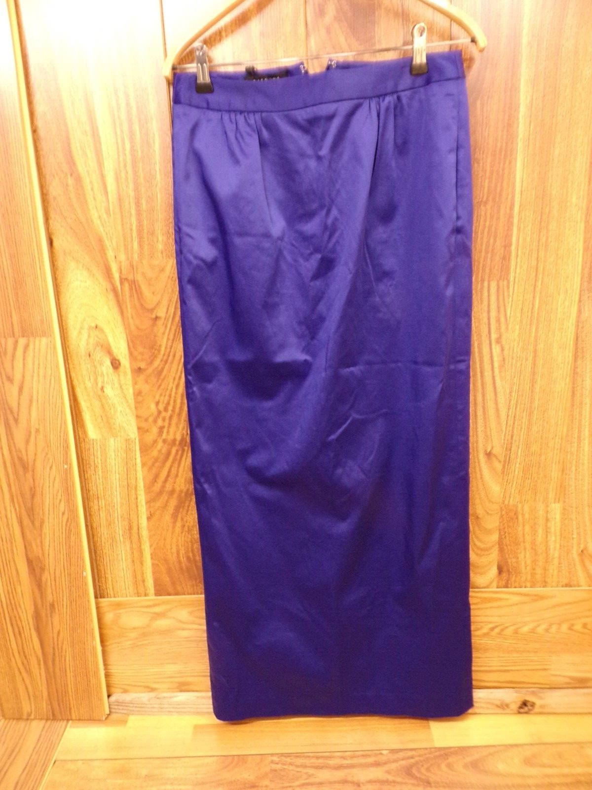 Talbots Skirt Size 4 Formal Purple Maxi Straight 40″ Lined Full Length NWT