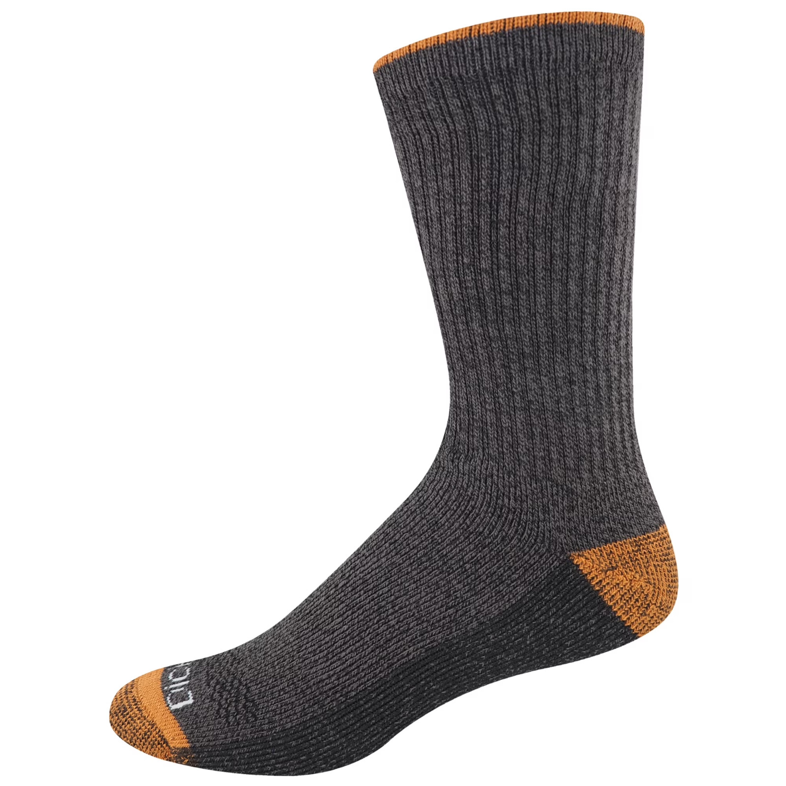 6 Pack Genuine Dickies Mens Dritech Crew Socks Moisture Control Black Size 6-12