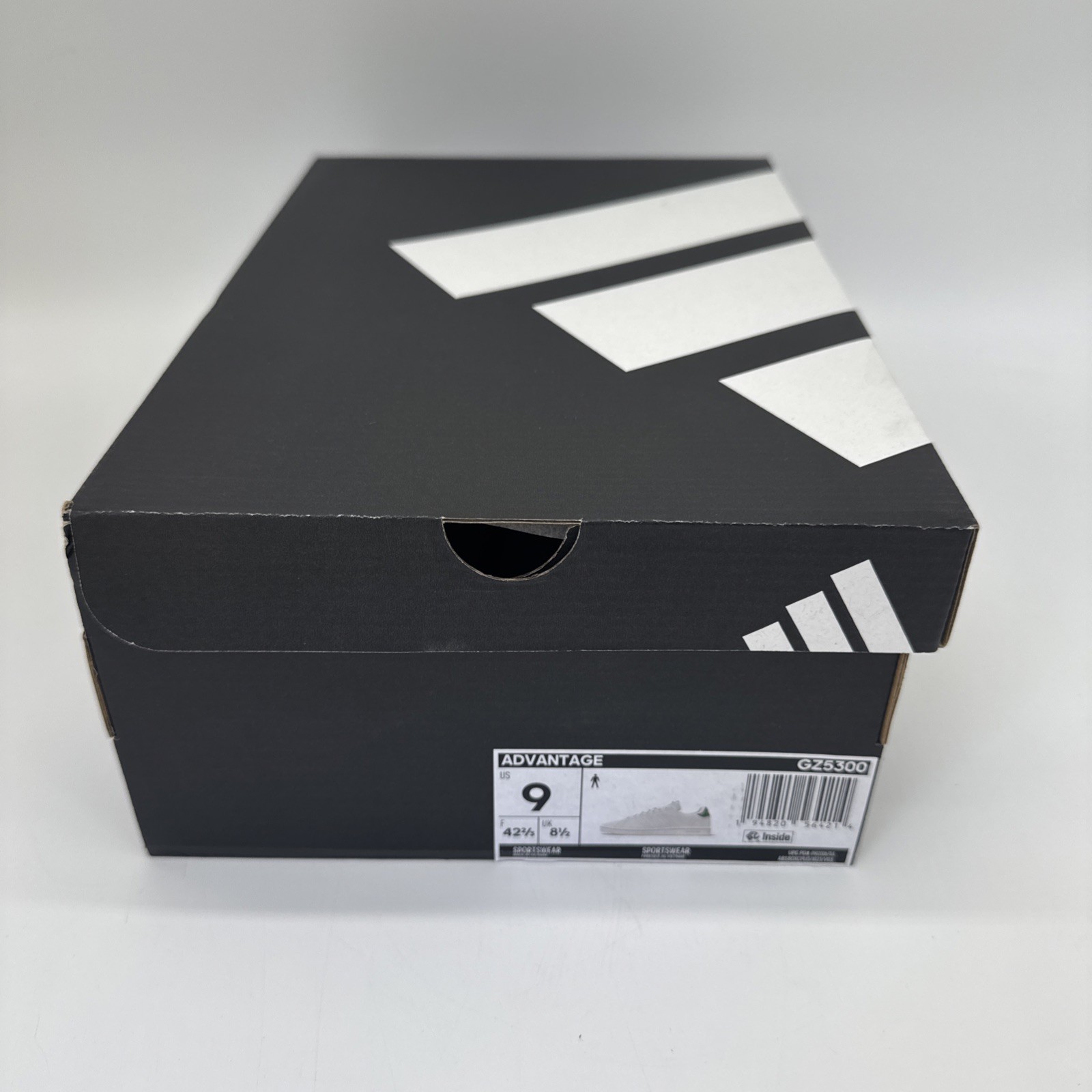 Adidas Cloudfoam Advantage Tennis Sneakers GZ5300 Men’s Size 9 – Clean White
