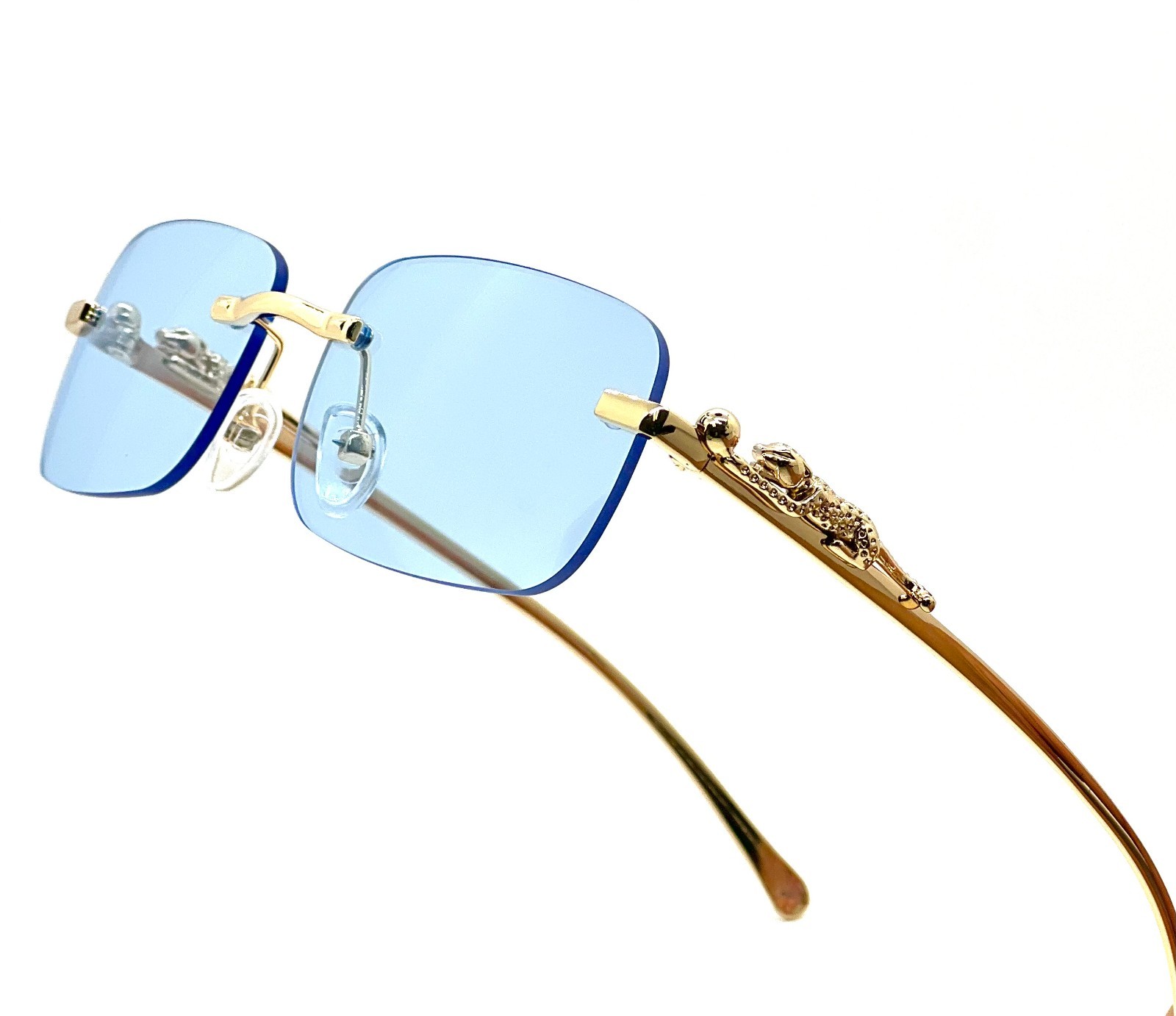 Sunglasses Classic Small Gold Frame Brown Lens Retro Driving Outdoor Quevo Model