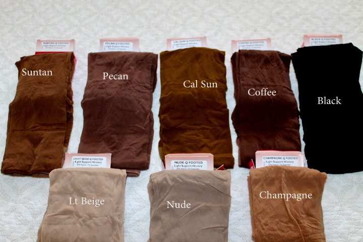 Peavey Pantyhose Pic Size Color A B C D Q SHEER Hooters Halloween Uniform Extra