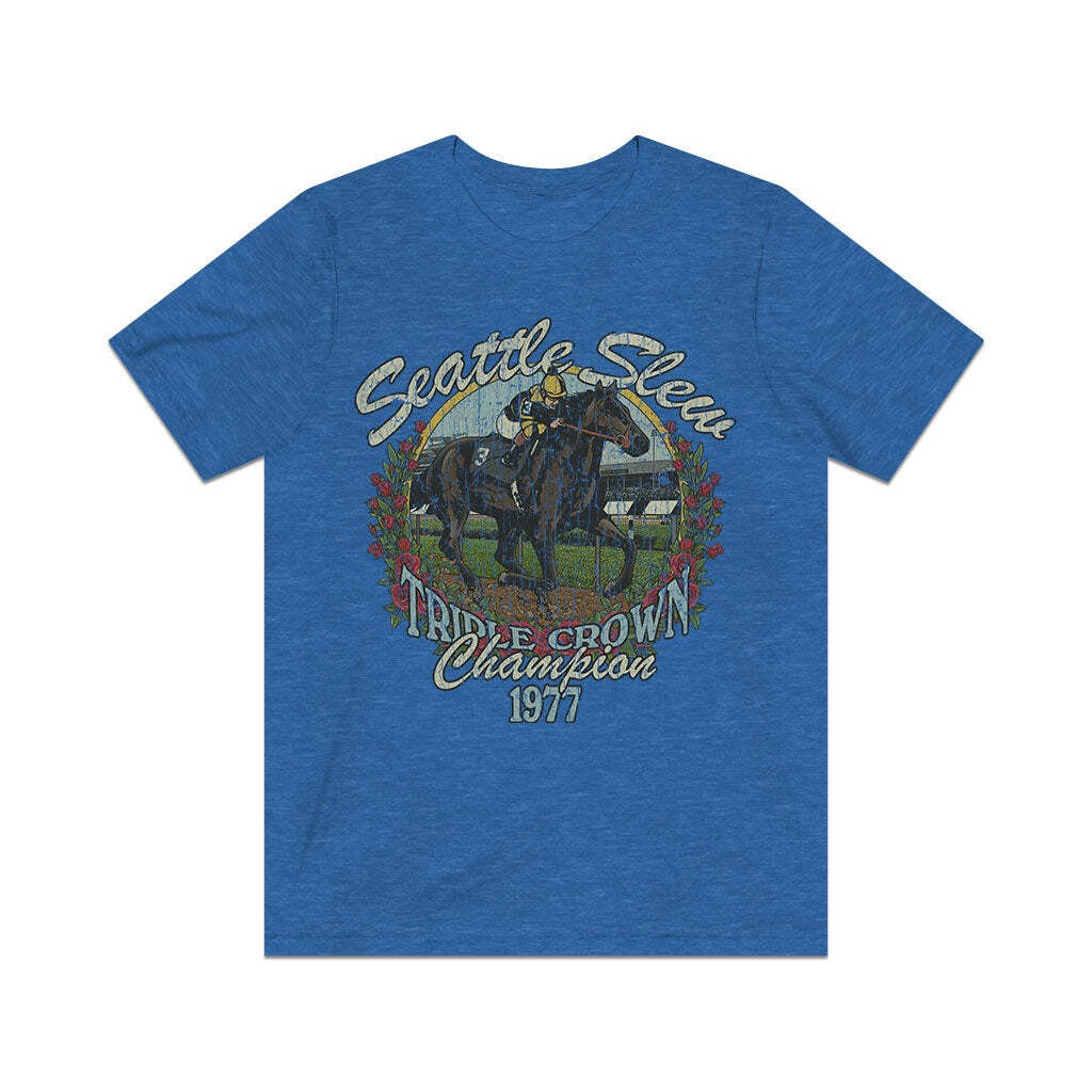 Seattle Slew Triple Crown 1977 Vintage Men’s T-Shirt
