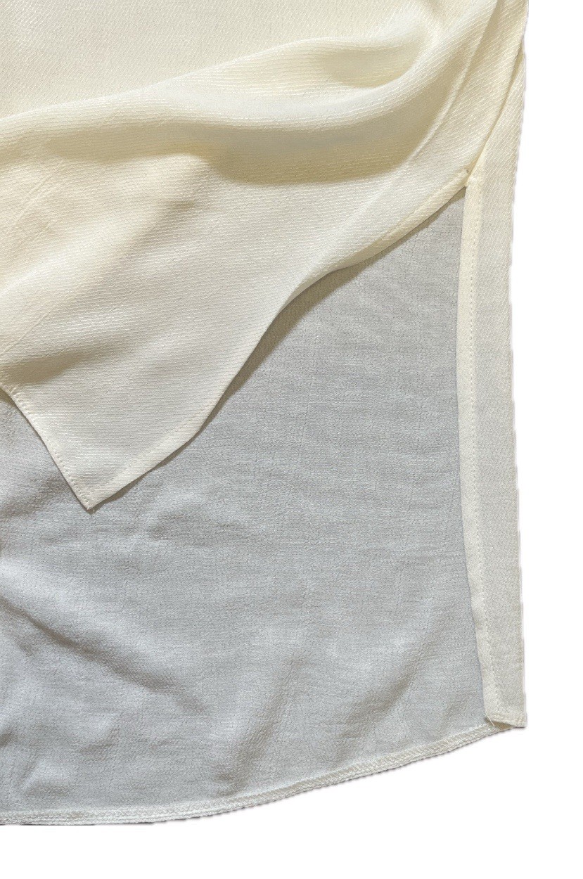 NWT Topshop White Sleeveless High Low Hem Tunic Tank Top UK 8 US 4