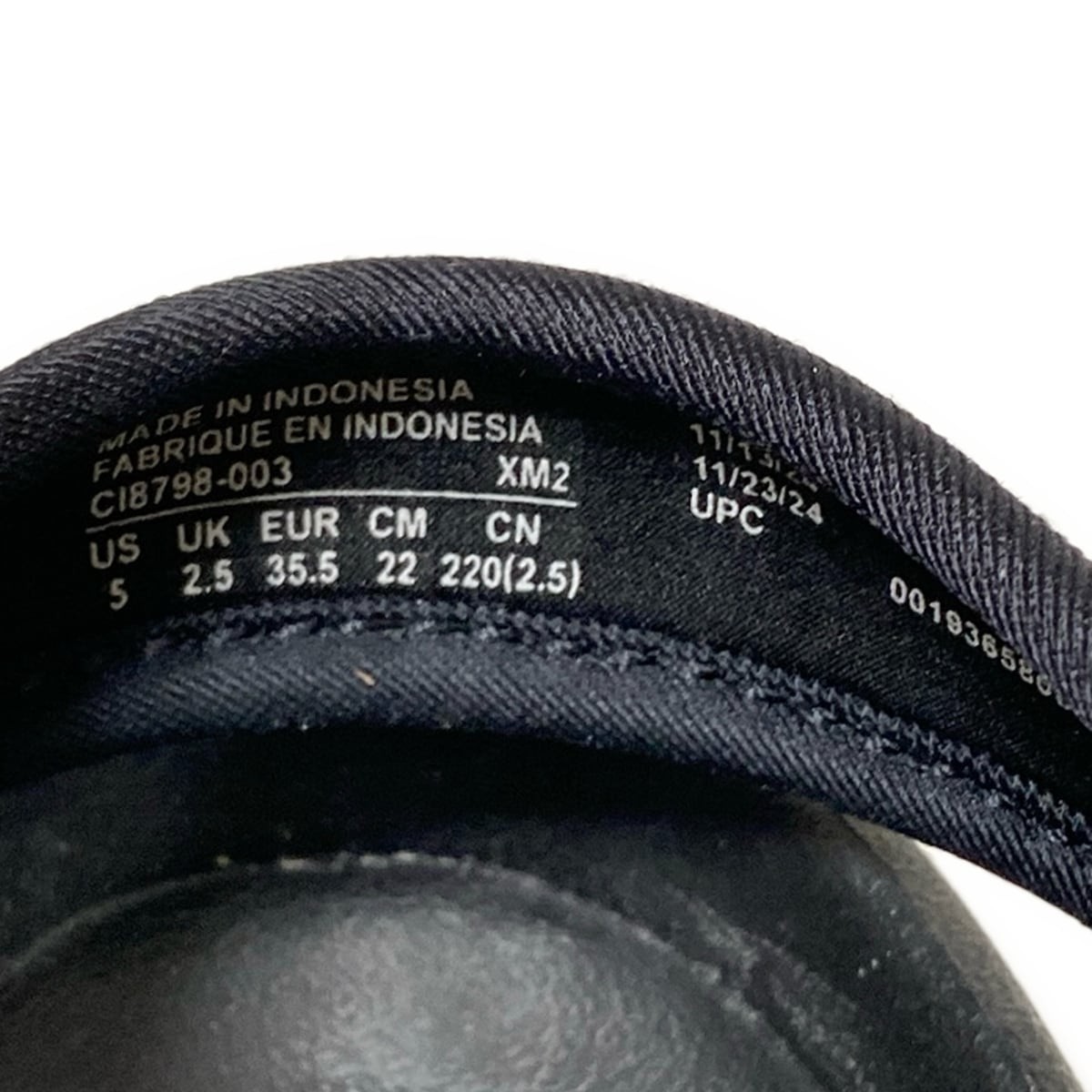 NIKE Air Max Coco Sandal CI8798-003 Black Synthetic Fiber Women’s Sandals