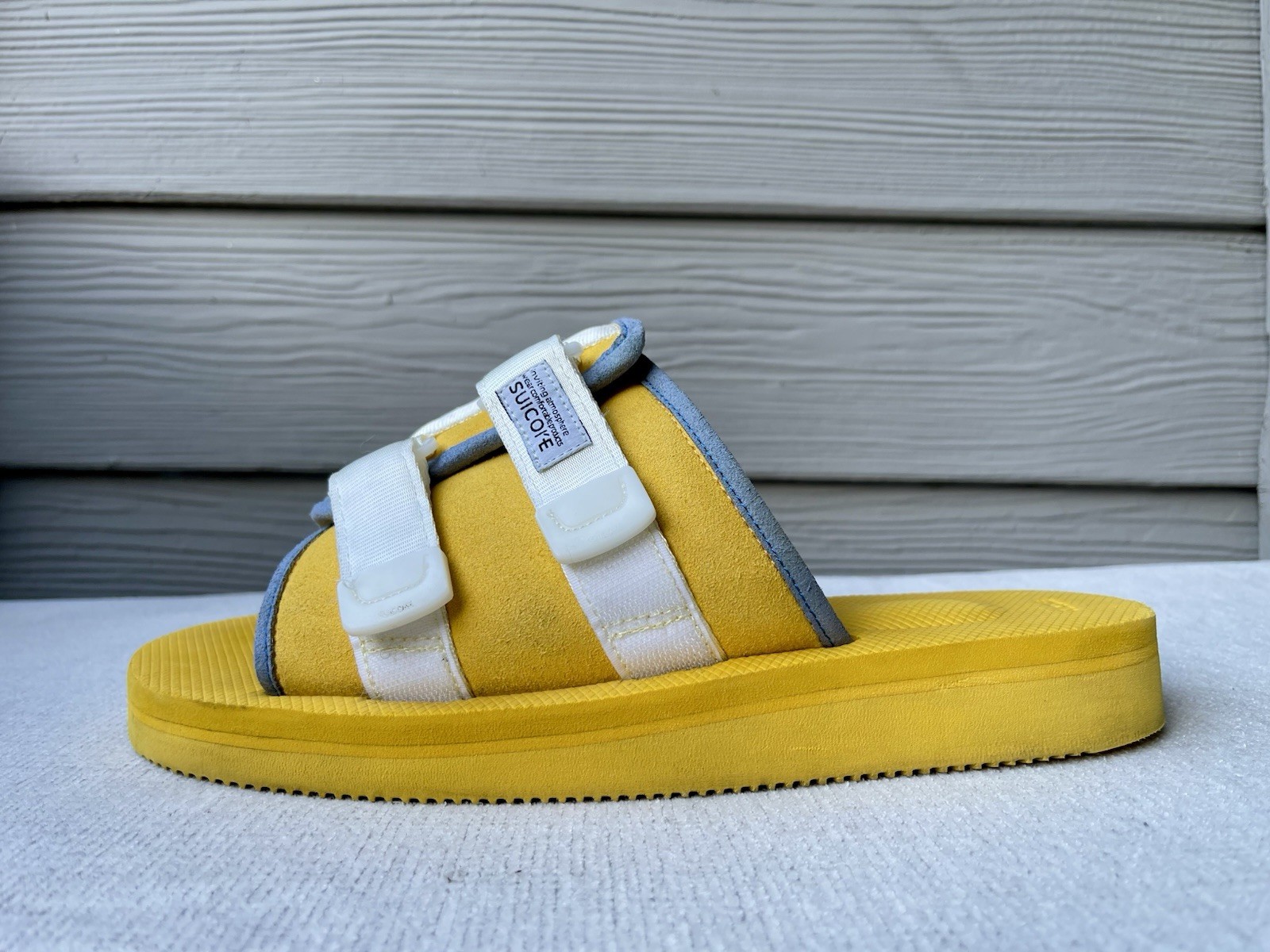 GOLF WANG x Suicoke KAW-CAB Lemon Yellow Sandals – Size US 11 (EU 44)