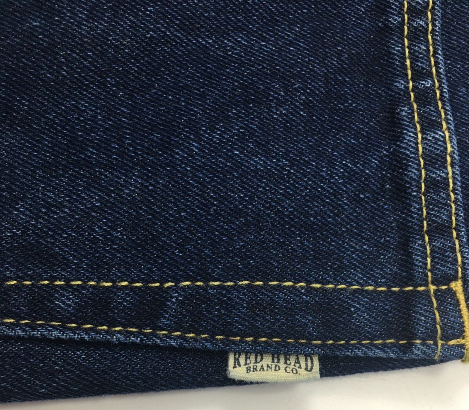 Red Head Jeans Mens Size 30 x 32 Dark Wash Straight Leg Blue Denim 100% Cotton