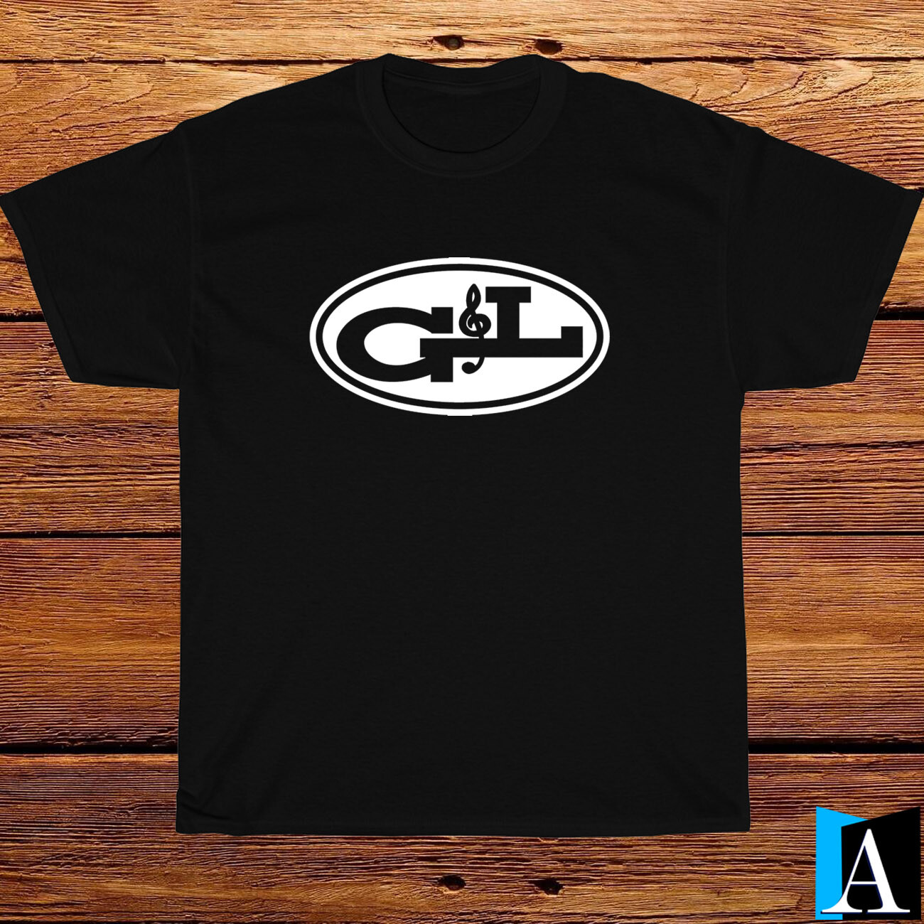 New Shirt G&L Guitars Music Logo T-Shirt Black/ White/ Grey/ Navy Size S-3XL