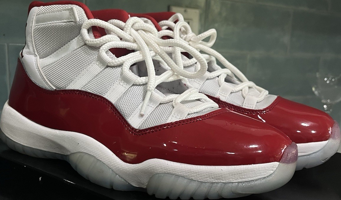 Jordan Air Jordan 11 Retro High Top Cherry White Varsity Red CT8012-116