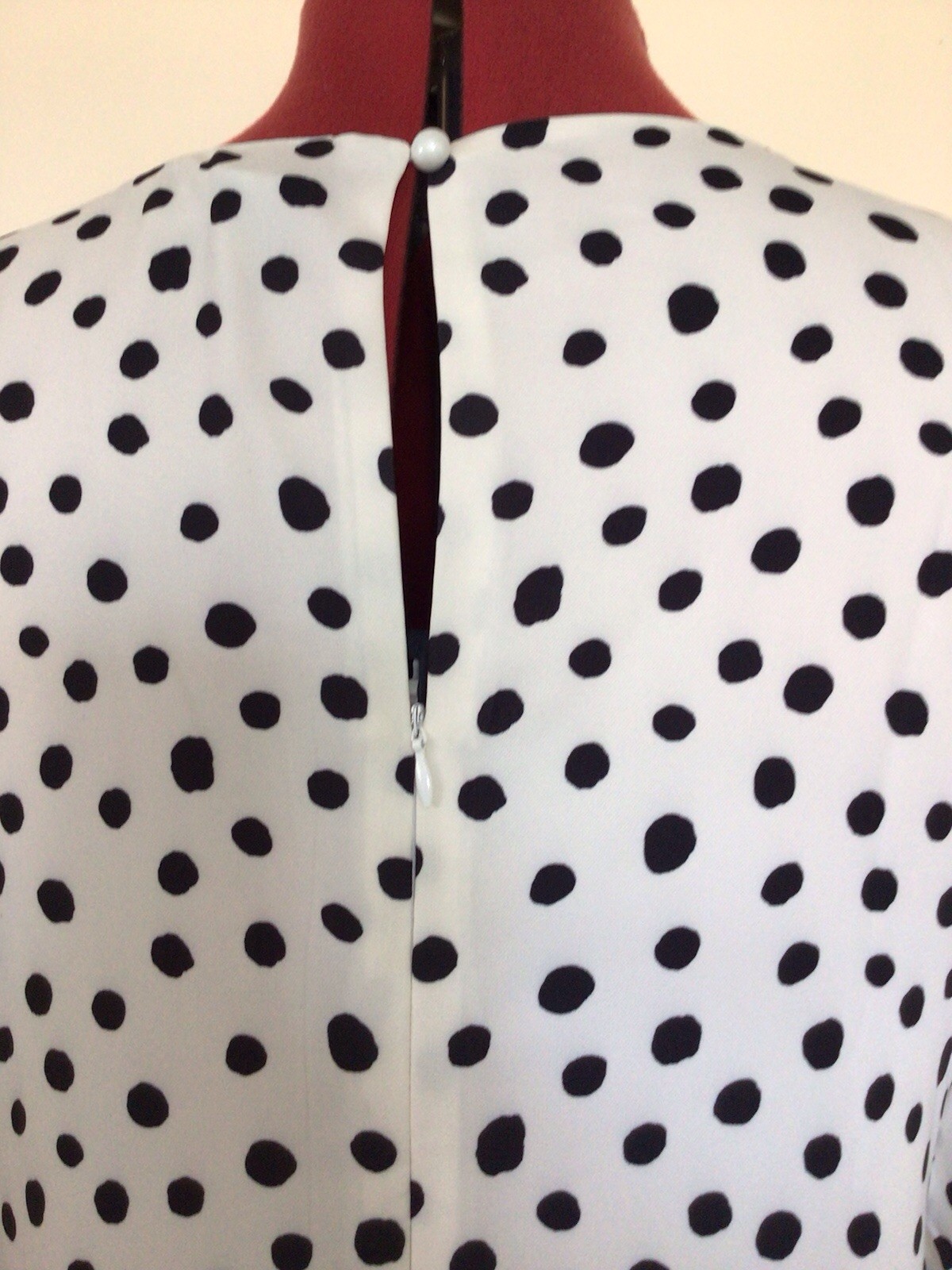 Polka Dot Midi Dress Size 12 Sosander Never Worn