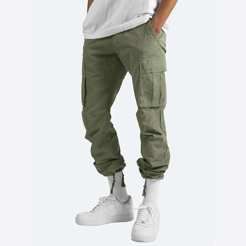 Men’s Trousers Work trouser knee pad pocket Black Grey Khaki Heavy duty