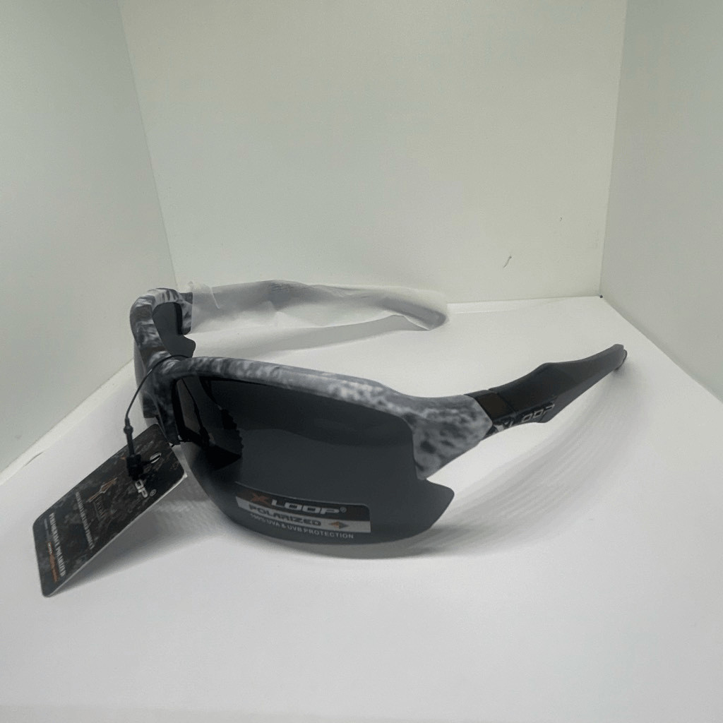 X-Loop Polarized Wrap Around Sport Sunglasses UV400 Protection