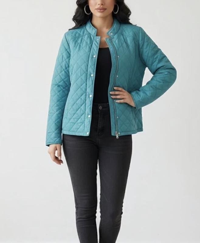women dash jacket turquoise M