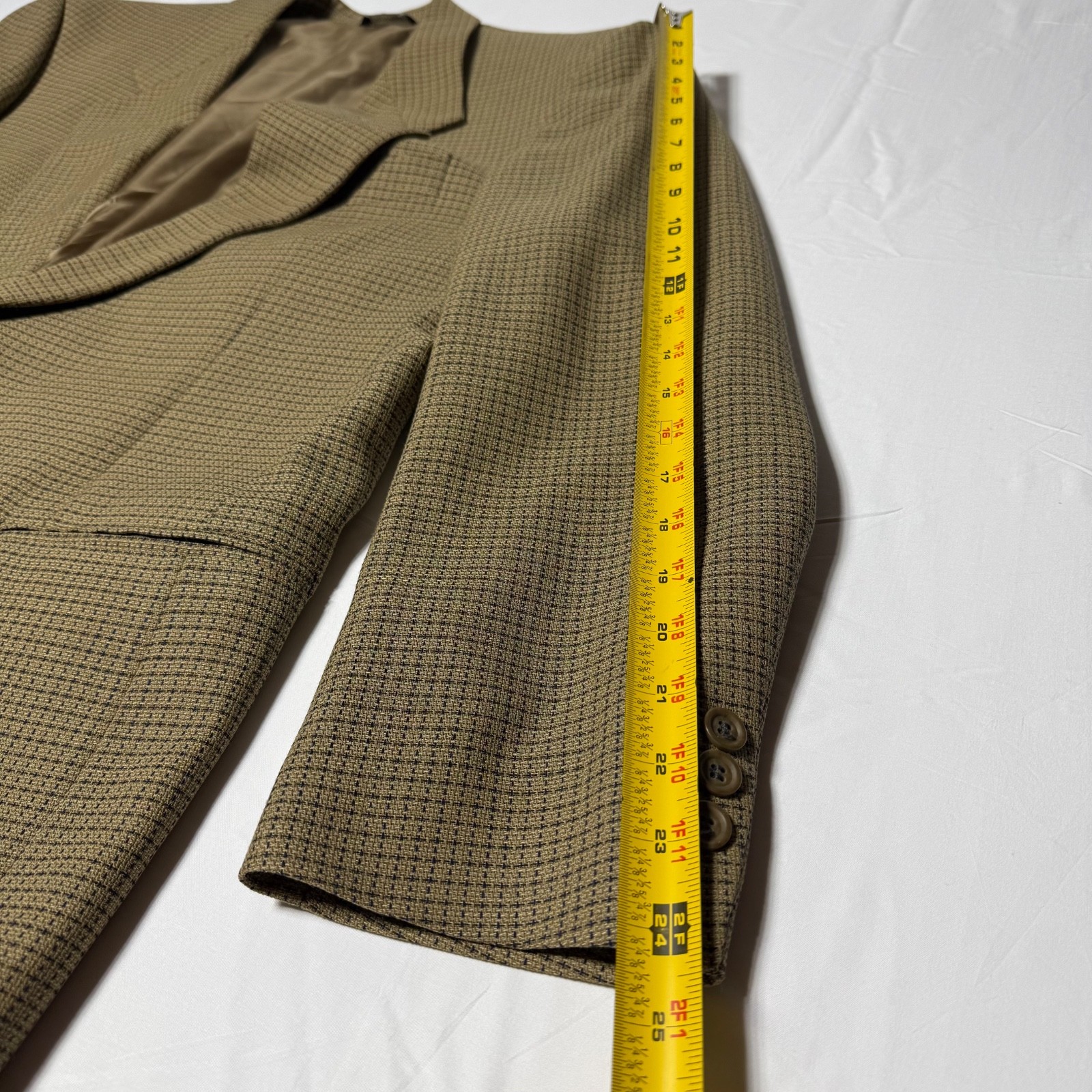 Vintage Harris And Hobbs Wool Blazer Tweed Check Men’s Size 42 Reg