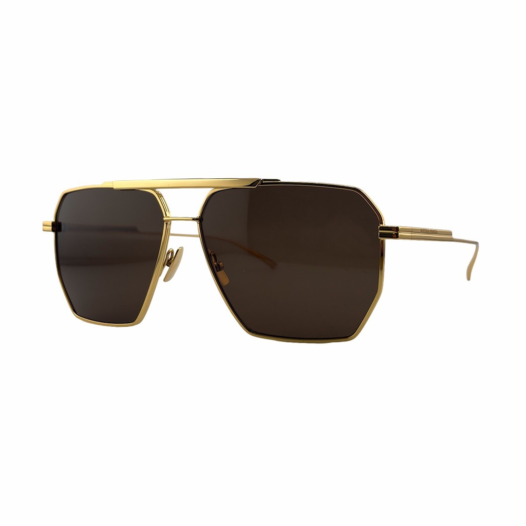 BOTTEGA VENETA BV1012S Gold Sunglasses 60mm 13mm 145mm – 003