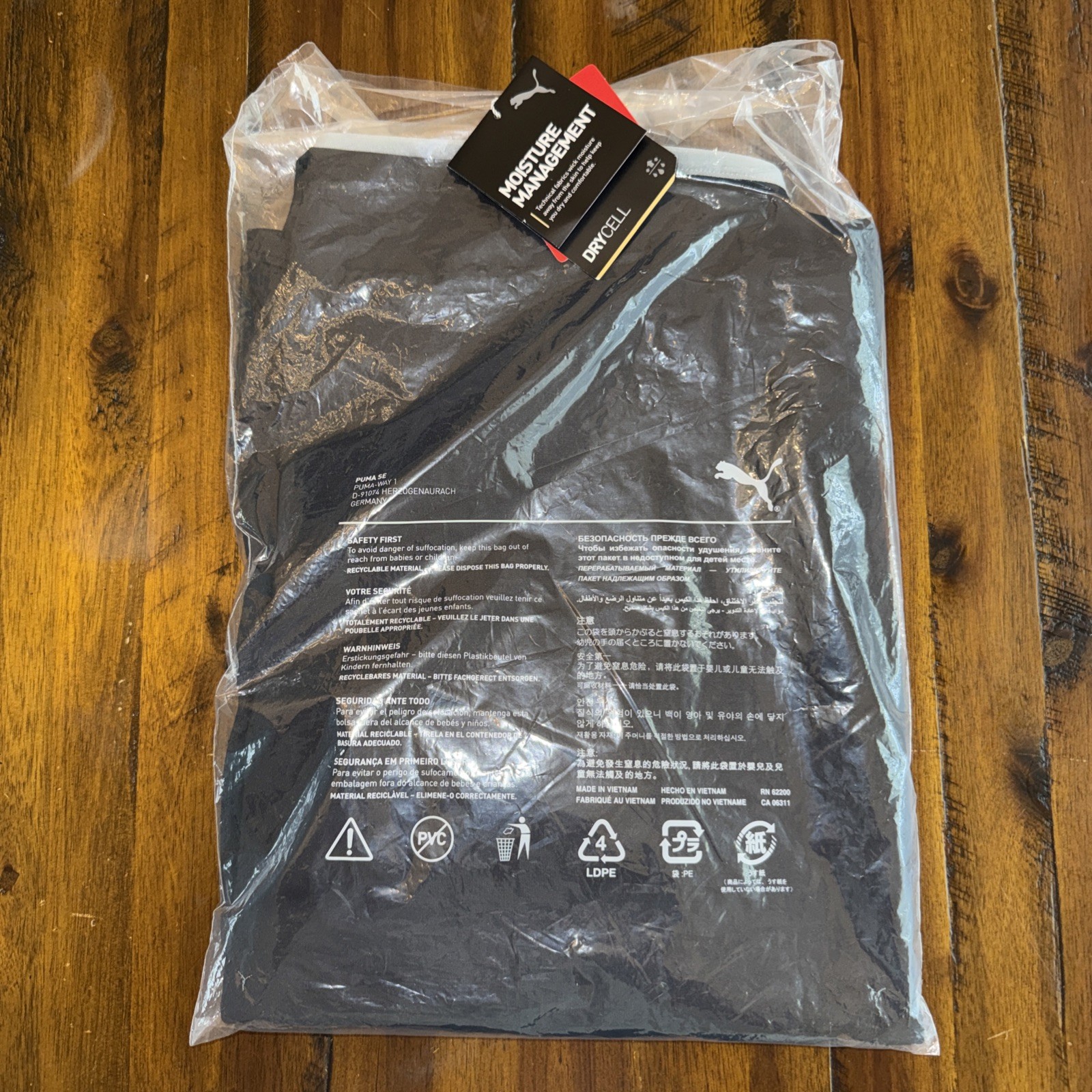 Puma Golf Pullover Outing Chest Logo 1/4 Zip XL Black NEW MSRP $65