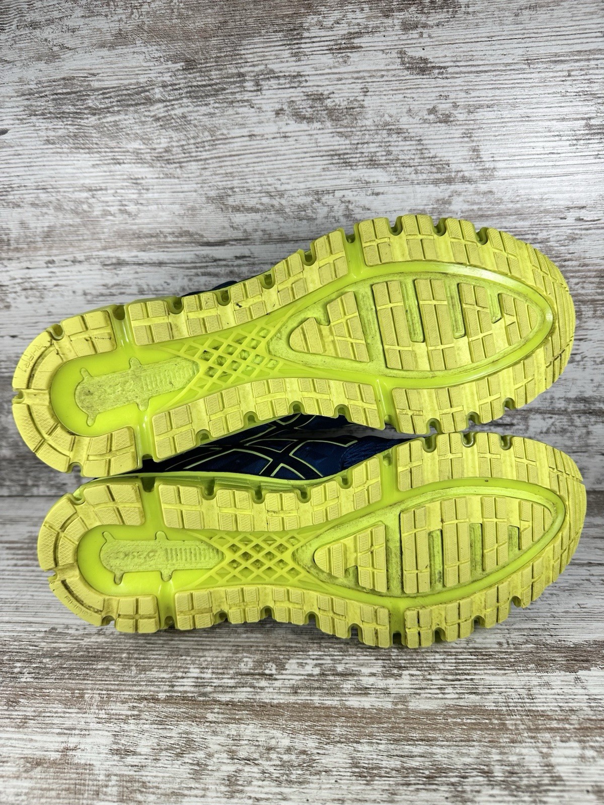 Men’s ASICS Gel-Quantum 180 Blue/Volt Running Shoes Sz 10.5 Athletic Gym EUC!