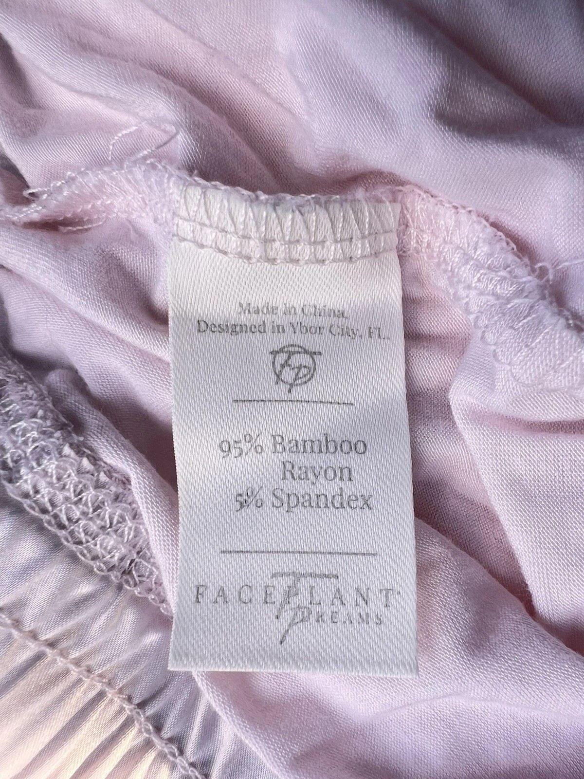 Faceplant Dreams Bamboo Pajama M Lounge Set Pink Medium NWT Sleepwear Soft Comfy