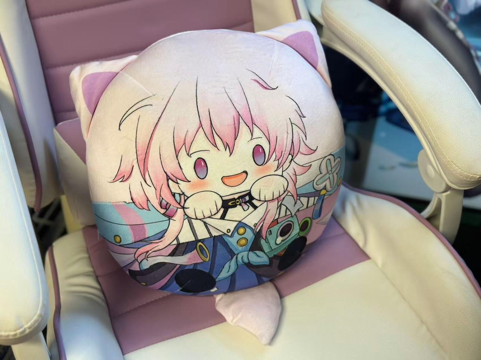 13.7IN Honkai Star Rail Mar 7th Plush Doll Anime Soft Stuffe Pillow Plushie Toys