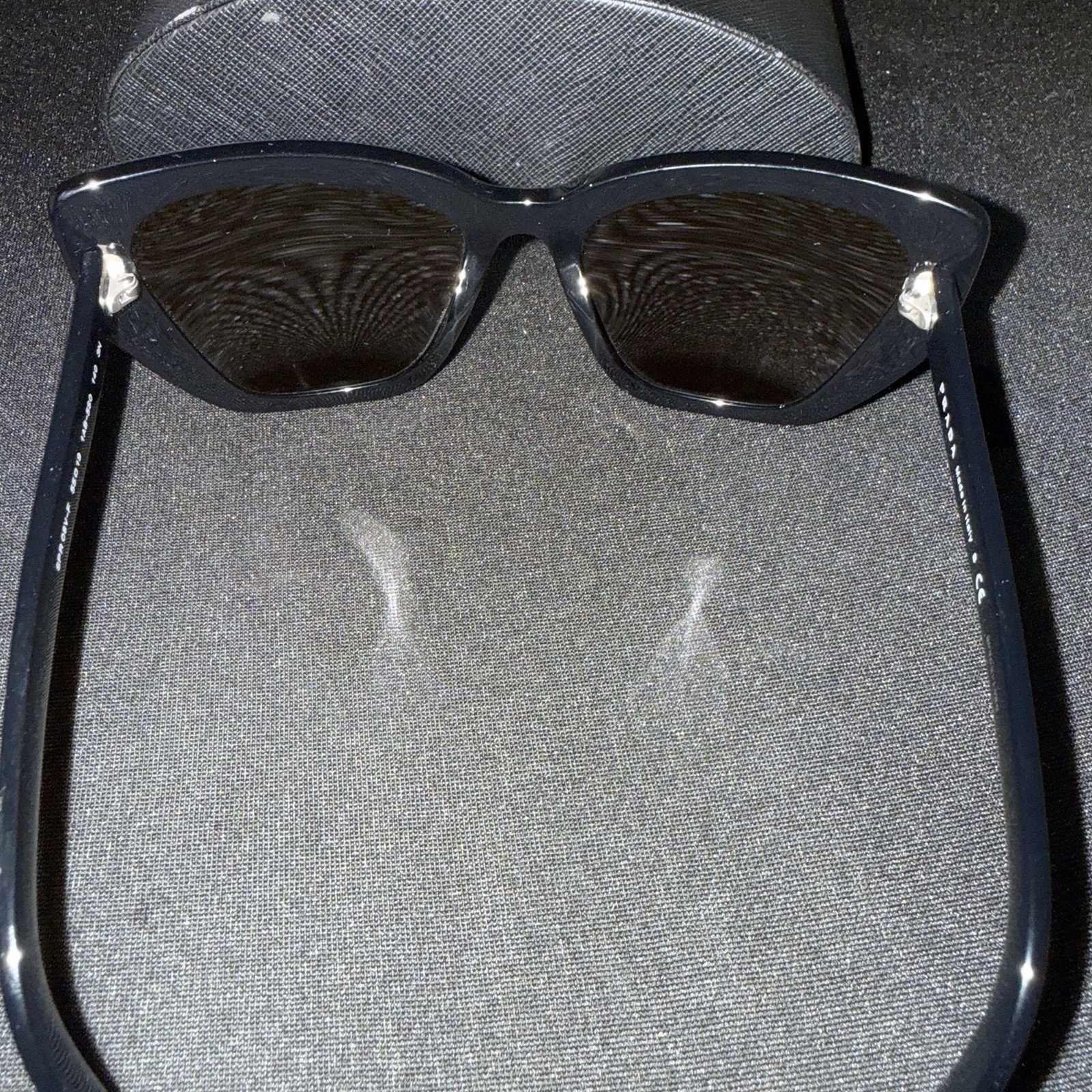 Prada Sunglasses Black Frames Gray Lens 1AB-5S0 / SPR08V-F