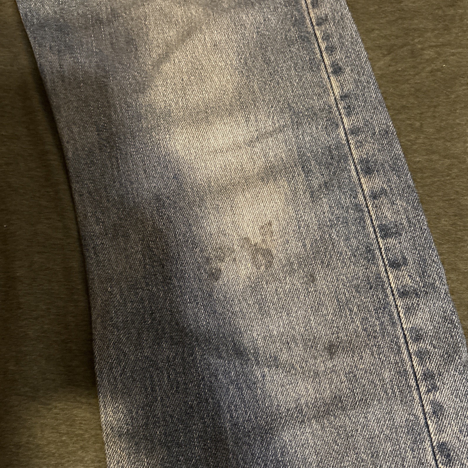 Levi’s 505 Straight Fit Jeans Mens 30×32 Light Blue Denim **READ**