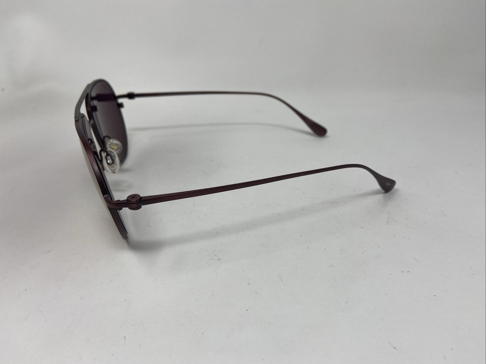MAUI JIM SHALLOWS MJ543-07M MATTE BURGUNDY W/ PINK MIRROR LENS 59/12/145 UL30