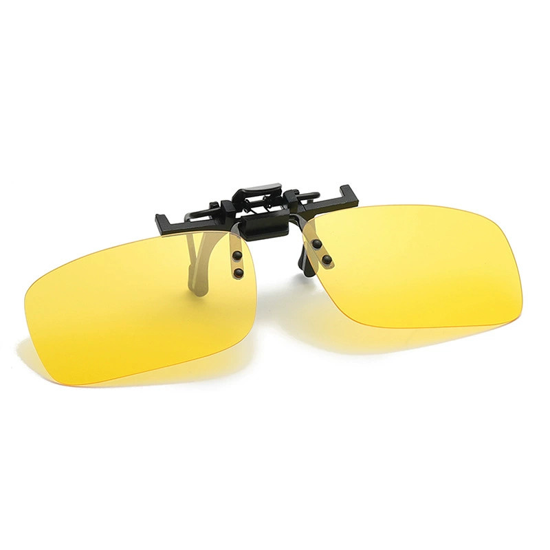 5 Pack Clip On Polarized Flip Up Sunglasses Night Driving Glasses For Men Women