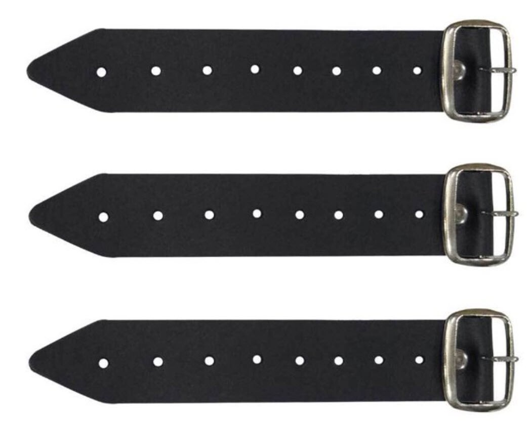 Kilt Strap and Buckle Extender 7 Inch – 1.25 Inch Wide x 3 Straps