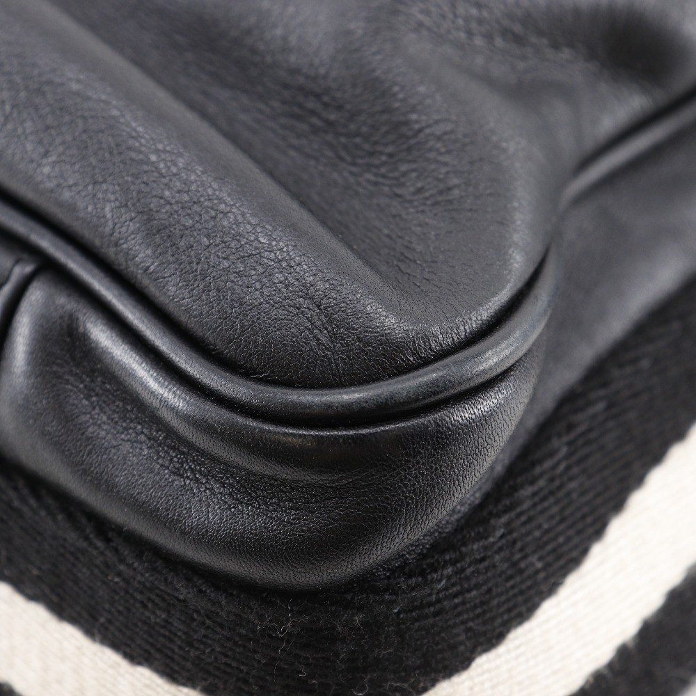 BALLY Trainspotting Shoulder Bag black Calfskin mens