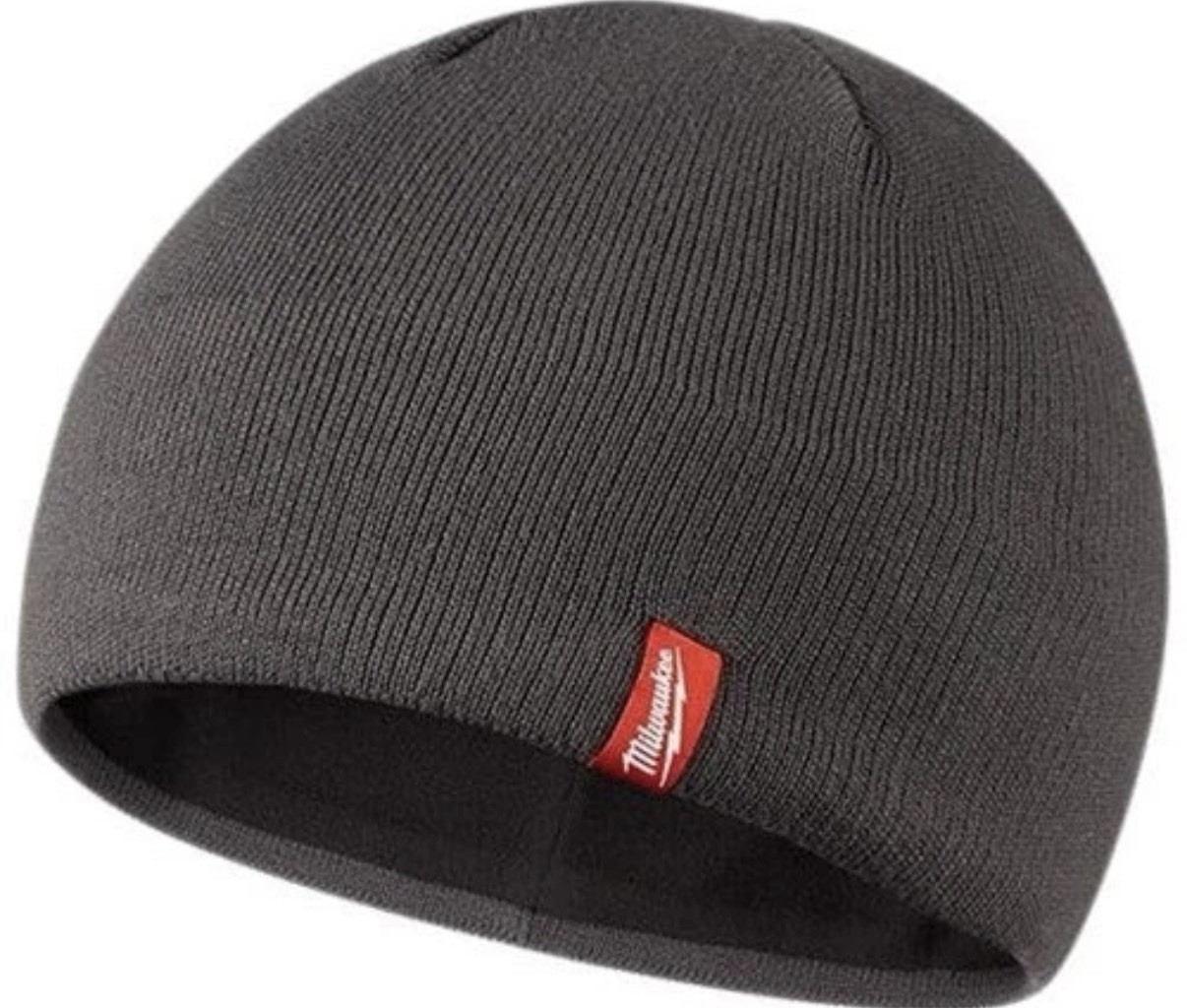 Brand New Milwaukee Tool Rib-Knit Cuffed Beanie – Grey