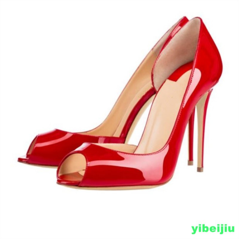 Women’s Evening High Heels Dress Shoes Sandals Peep Toe Pumps Plus Size D’Orsay