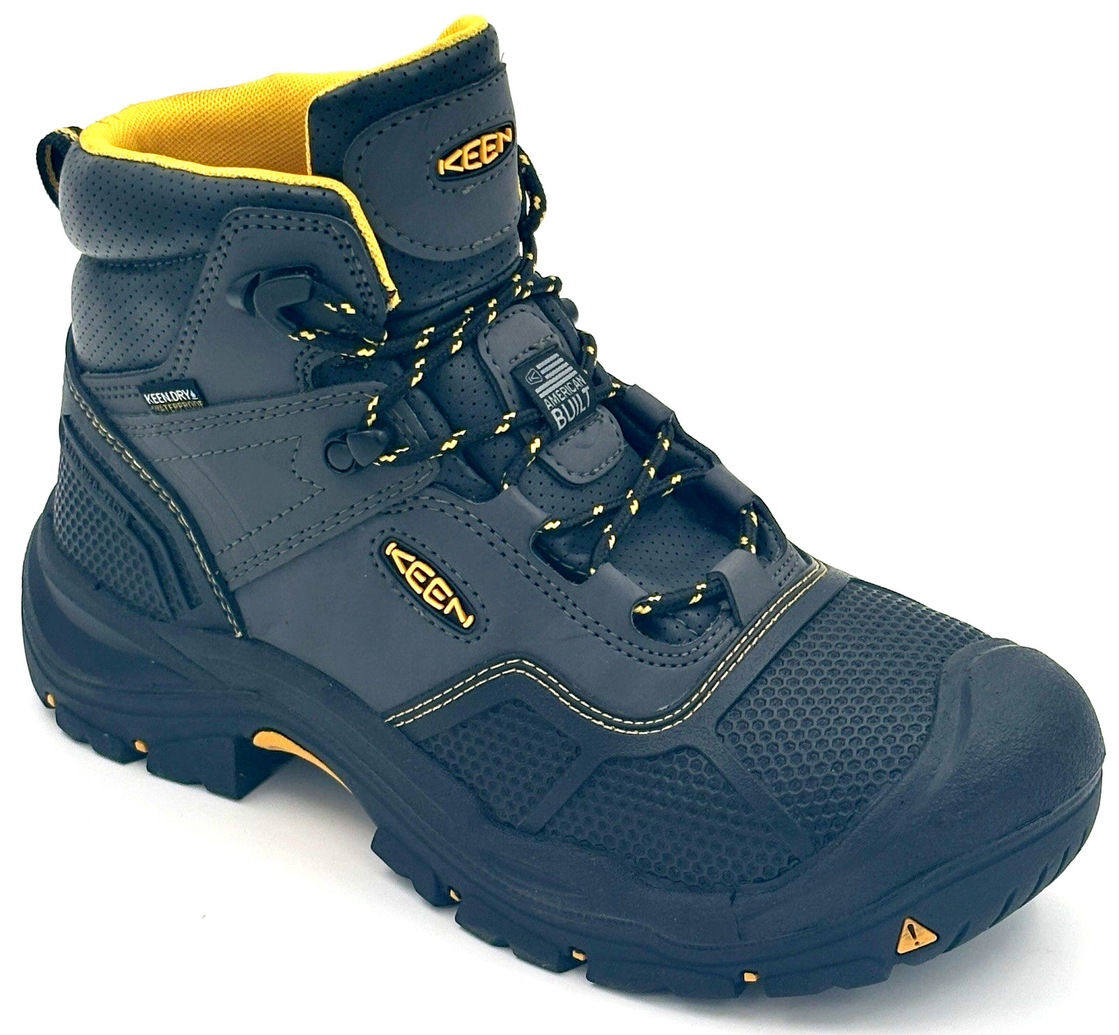 KEEN Utility USA Men’s Logandale Steel Toe Waterproof Work Boots 1017828