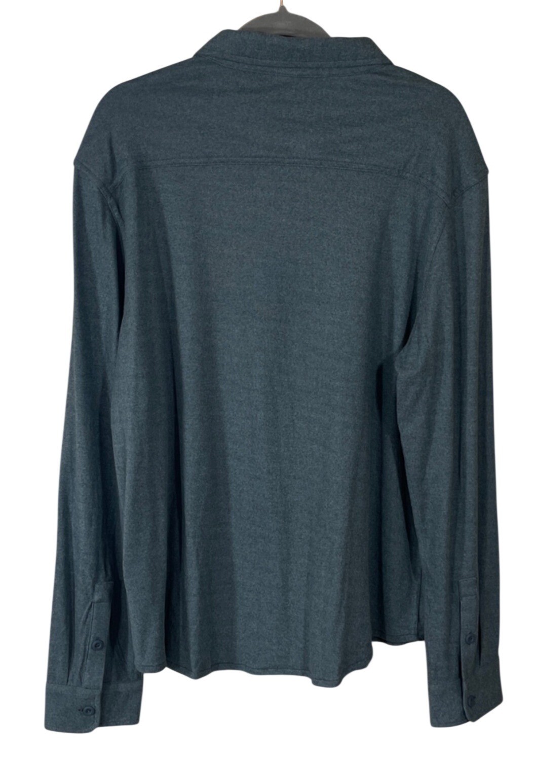 32 Degree Heat Button Front Shirt Size XXL Men’s Green Dark Storm