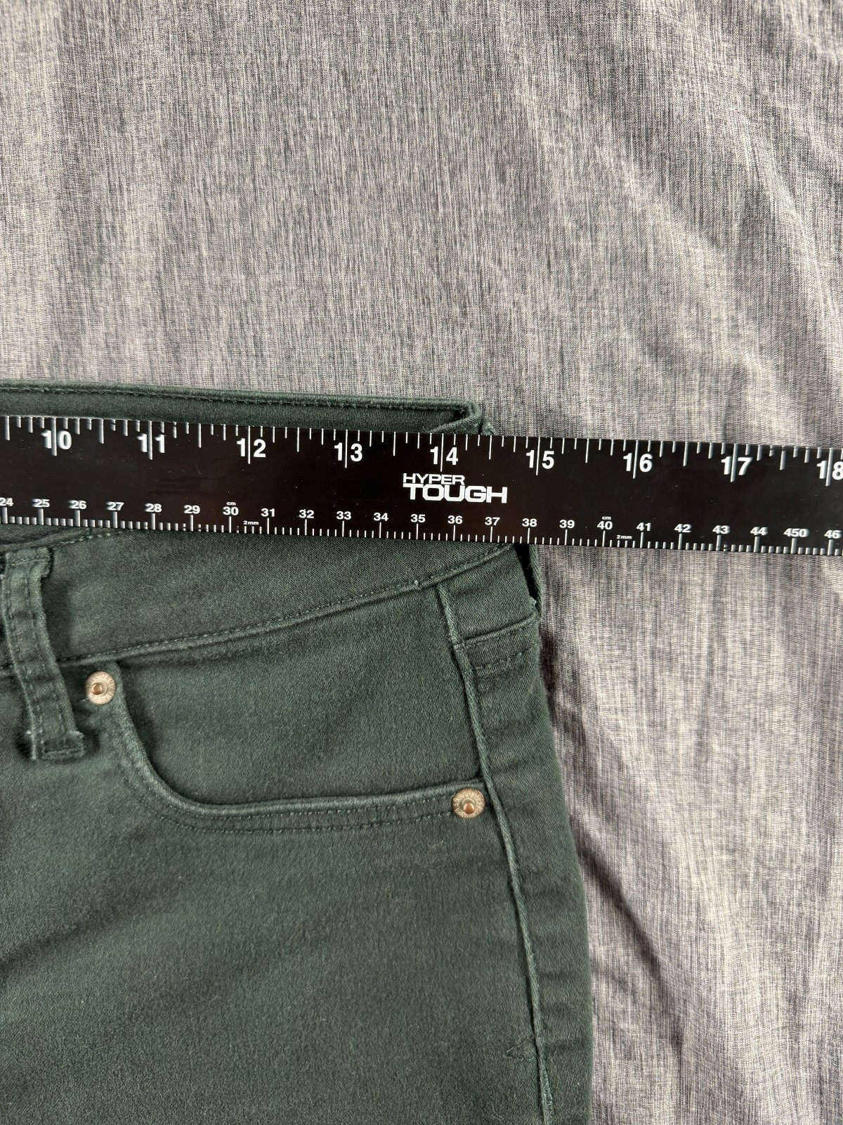 Aeropostale Womens Olive Green Ankle Jegging Skinny Pants Size 8 Reg