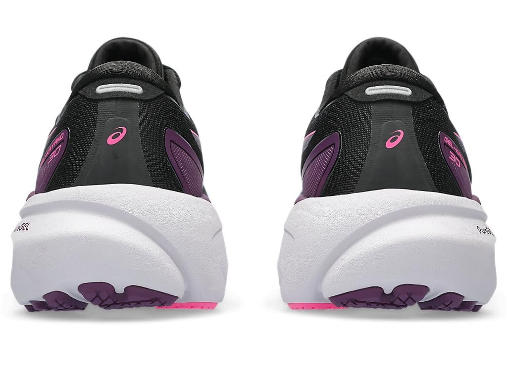 ASICS Women’s Gel-Kayano 30 Running Shoes, 9.5, Black/Lilac HINT