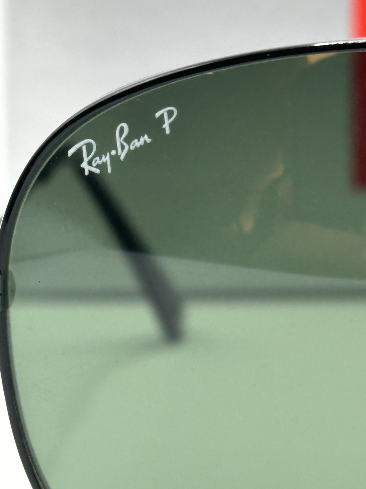 Ray-Ban Sunglasses RB3025 Aviator Classic 58mm Black Frame Polarized Gray Lens