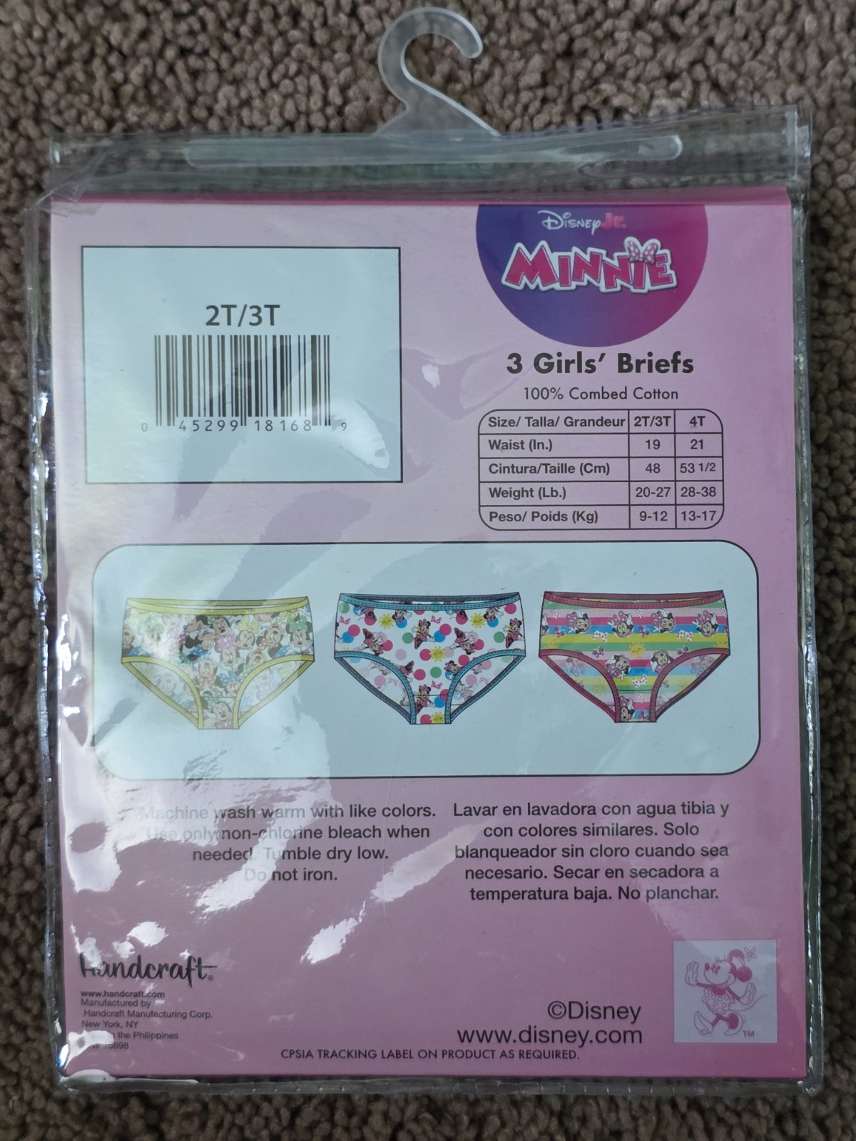 Handcraft Boys & Girls Underwear Disney, Bluey, Trolls, Barbie, Justice League