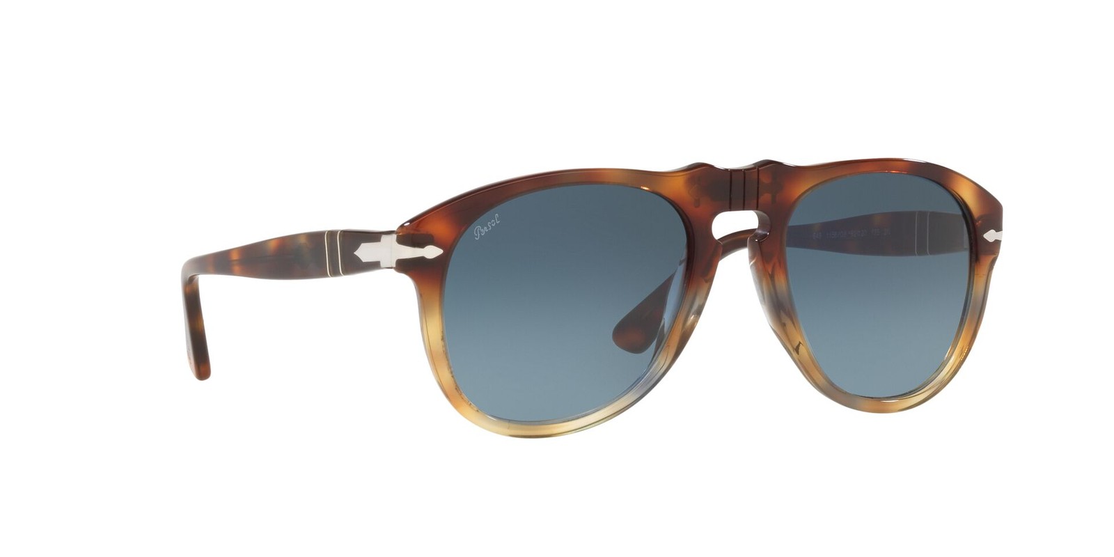 PERSOL | NEW | 0649S | 0649 1158 – Q8 | TORTOISE SPOTTED BROWN | AZURE | BLUE