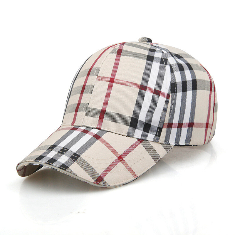 Military Cap ~ Baseball Caps~ Cabbie ~ Bonnie ~ Hat Cotton Flag Plaid Adjustable