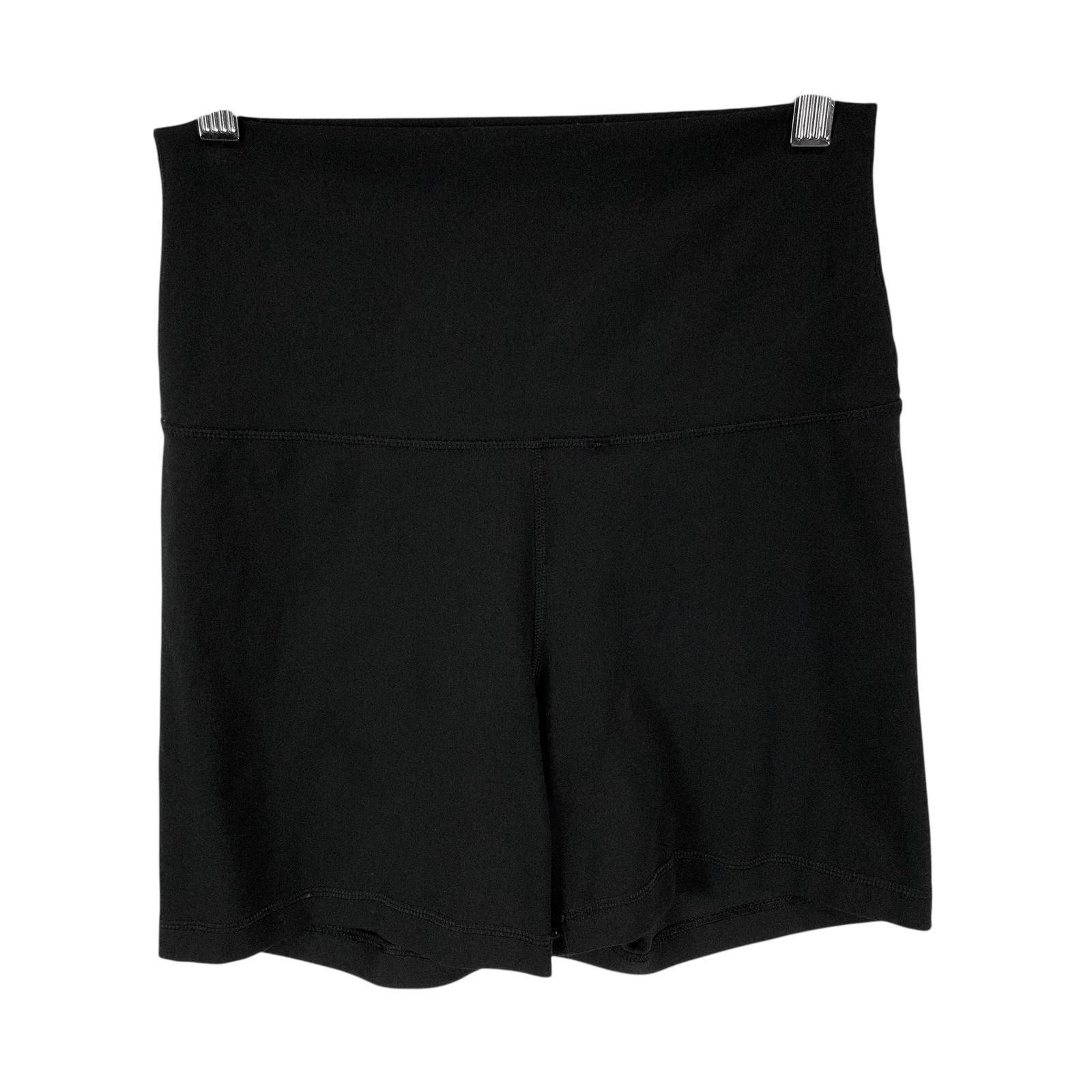 Yogalicious Lux Everyday 5 Inch Black High Rise Biker Shorts Women’s Size M