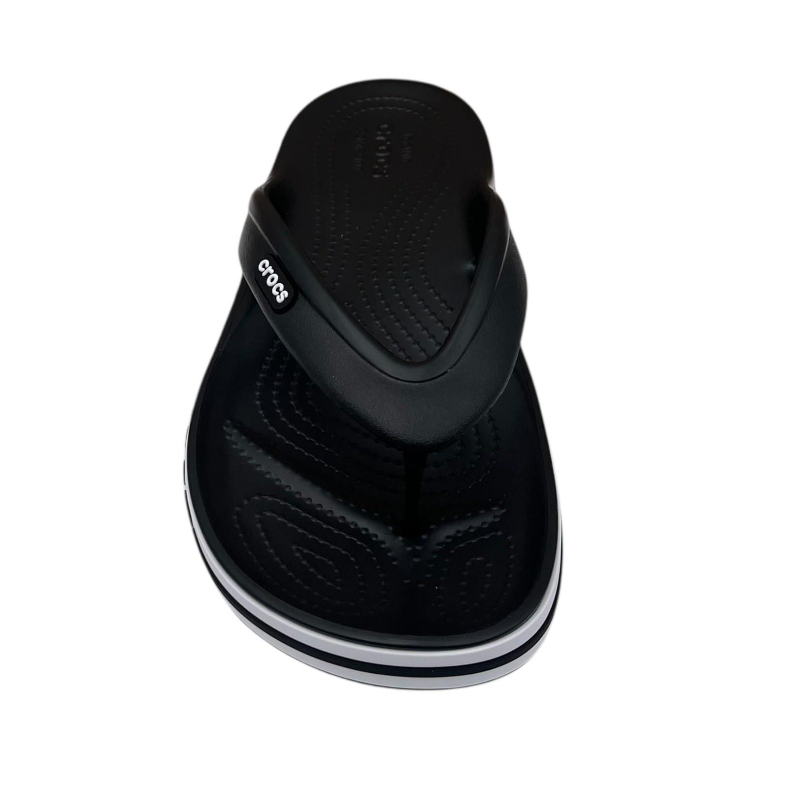 Crocs Bayaband Men’s Flip Flop Sandals Size 7 Black Water Friendly Lightweight