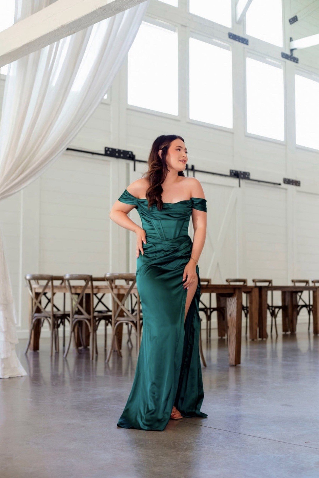 Brand New Emerald LaDivine by Cinderella Divine – Size 12 (Model 7492)