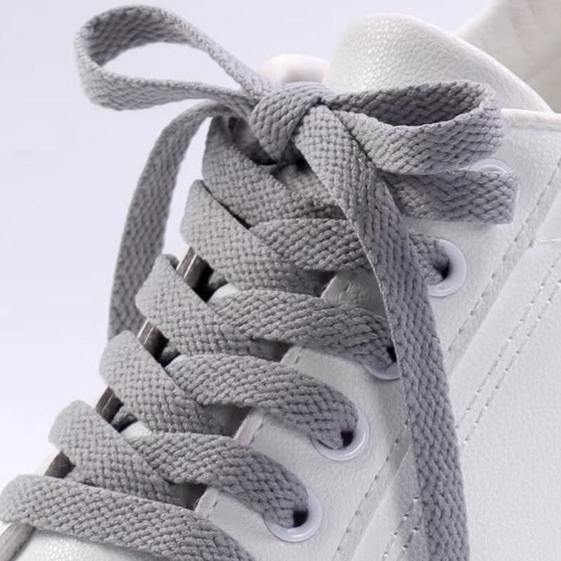Flat Coloured Shoe Boot Trainer Skate Laces Choice of Colours New Shoelaces