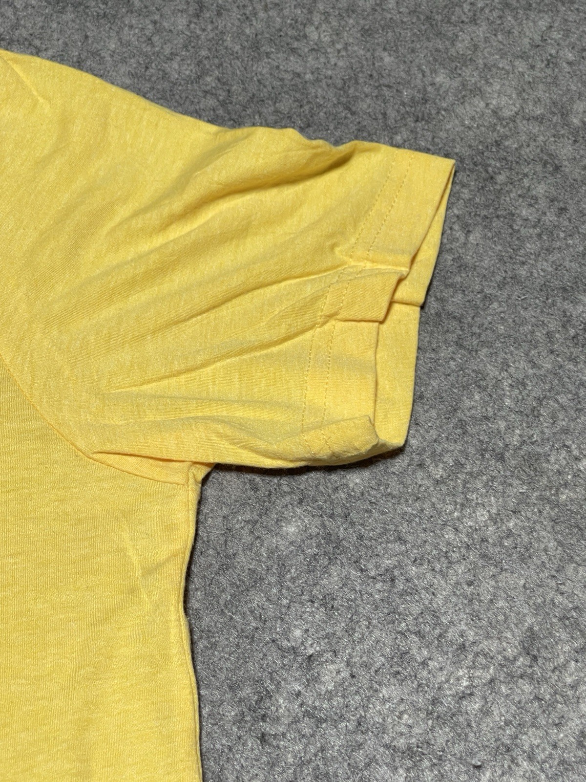 Hodgetown Home ofthe Amarillo Sod Poodles Yellow Shirt Large 108 stitches MiLB