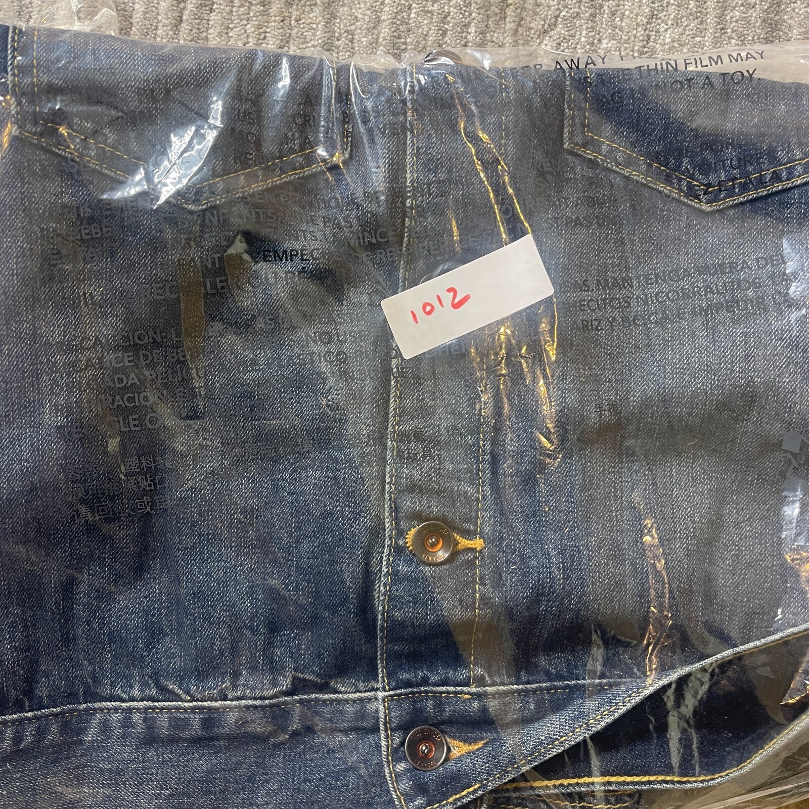 Todd Snyder Jacket Mens Medium Selvedge Denim Trucker Dark Wash Blue Button NEW