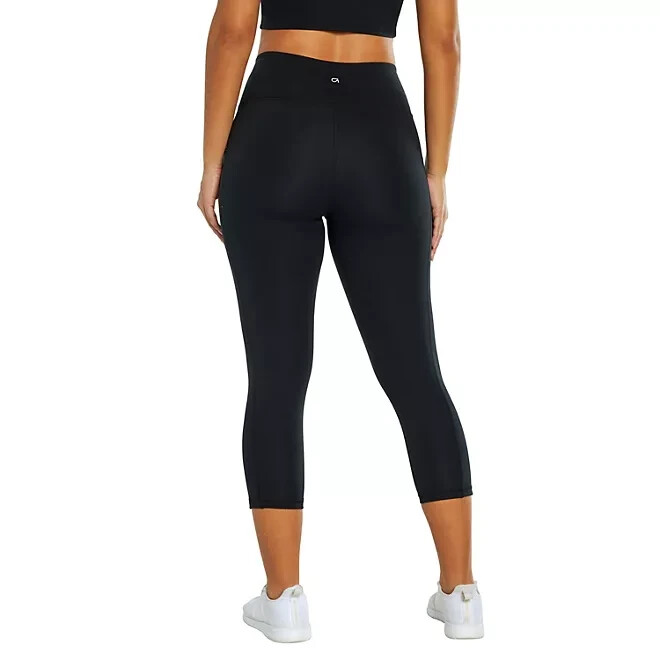 GapFit Ladies Cropped Legging Size XS Black